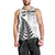 Personalised New Zealand 2025 Archery Men Tank Top Aotearoa Silver Arrows White