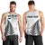 Personalised New Zealand 2025 Archery Men Tank Top Aotearoa Silver Arrows White