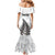 Personalised New Zealand 2025 Archery Mermaid Dress Aotearoa Silver Arrows White