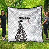 New Zealand 2025 Archery Quilt Aotearoa Silver Arrows White