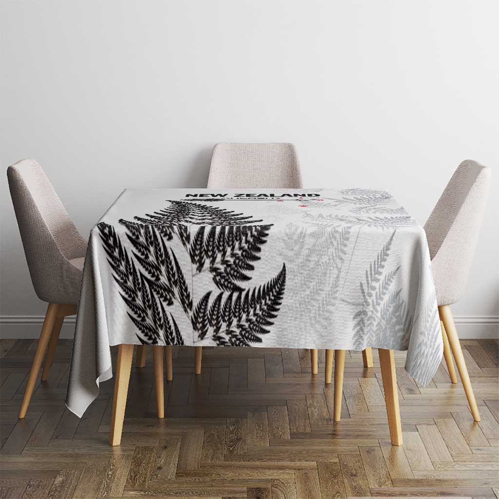 New Zealand 2025 Archery Tablecloth Aotearoa Silver Arrows White