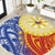 Philippines Round Carpet Pilipinas Polynesian Pattern