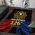 Philippines Independence Day Area Rug Filipino 126th Anniversary Sun Tattoo