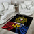 Philippines Independence Day Area Rug Filipino 126th Anniversary Sun Tattoo