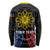 Personalized Philippines Independence Day Long Sleeve Shirt Filipino 126th Anniversary Sun Tattoo