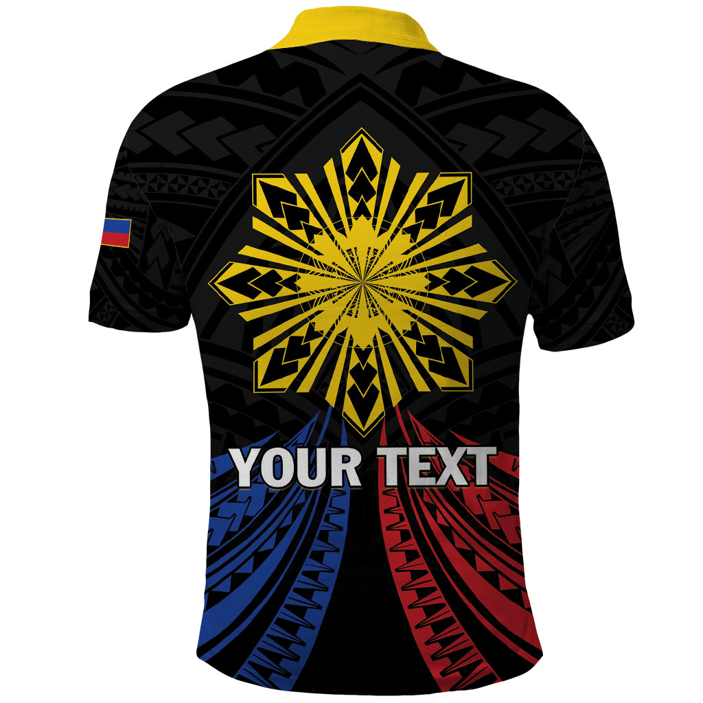 Personalized Philippines Independence Day Polo Shirt Filipino 126th Anniversary Sun Tattoo