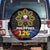 Philippines Independence Day Spare Tire Cover Filipino 126th Anniversary Sun Tattoo