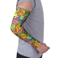 Hawaii Fruits Hippie Style Arm Sleeves Vibrant Colorful LT01 - Polynesian Pride