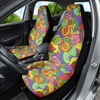 Hawaii Fruits Hippie Style Car Seat Cover Vibrant Colorful LT01 - Polynesian Pride
