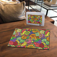 Hawaii Fruits Hippie Style Puzzle Vibrant Colorful LT01 - Polynesian Pride