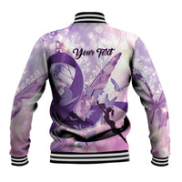 Personalized Polynesian Lupus Awareness Baseball Jacket Butterfly Hologram Lupus Warrior LT01 - Polynesian Pride