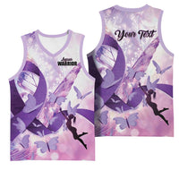 Personalized Polynesian Lupus Awareness Basketball Jersey Butterfly Hologram Lupus Warrior LT01 - Polynesian Pride