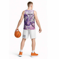 Personalized Polynesian Lupus Awareness Basketball Jersey Butterfly Hologram Lupus Warrior LT01 - Polynesian Pride