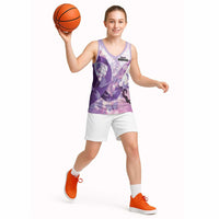 Personalized Polynesian Lupus Awareness Basketball Jersey Butterfly Hologram Lupus Warrior LT01 - Polynesian Pride