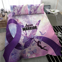 Polynesian Lupus Awareness Bedding Set Butterfly Hologram Lupus Warrior LT01 - Polynesian Pride