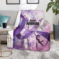 Polynesian Lupus Awareness Blanket Butterfly Hologram Lupus Warrior LT01 - Polynesian Pride