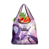 Polynesian Lupus Awareness Grocery Bag Butterfly Hologram Lupus Warrior LT01 1-pack One Size Purple - Polynesian Pride