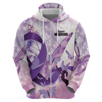 Personalized Polynesian Lupus Awareness Hoodie Butterfly Hologram Lupus Warrior LT01 - Polynesian Pride