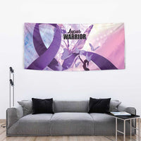 Polynesian Lupus Awareness Tapestry Butterfly Hologram Lupus Warrior LT01 - Polynesian Pride
