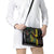 Hawaii Kakau Hammerhead Shark Shoulder Handbag Neon Plumeria Pattern