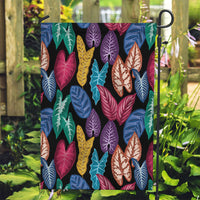 Hawaii Colorful Tropical Leaves Garden Flag