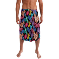 Hawaii Colorful Tropical Leaves Lavalava
