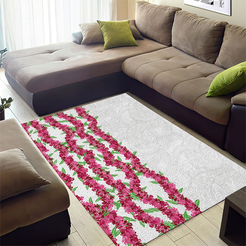 Hawaii Aalii Lei Area Rug Aalii Ku Makani