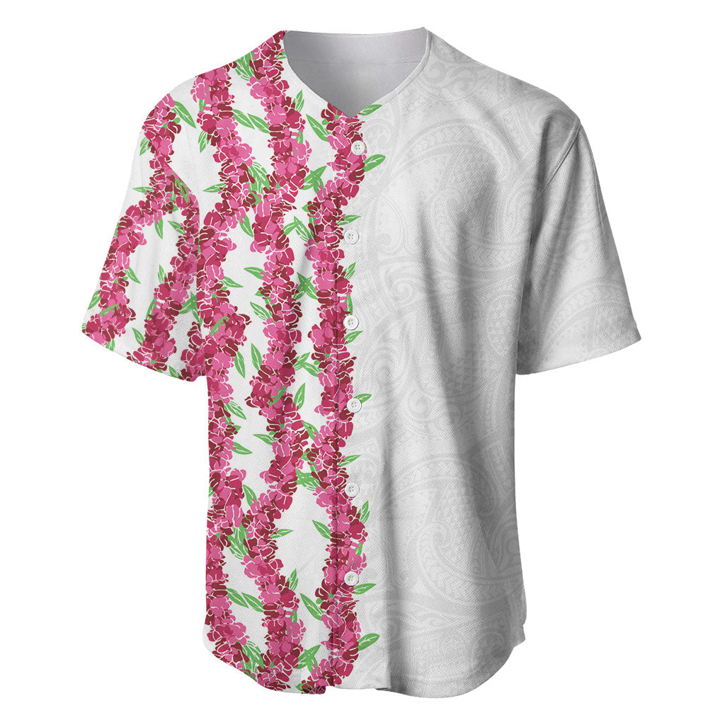 Hawaii Aalii Lei Baseball Jersey Aalii Ku Makani