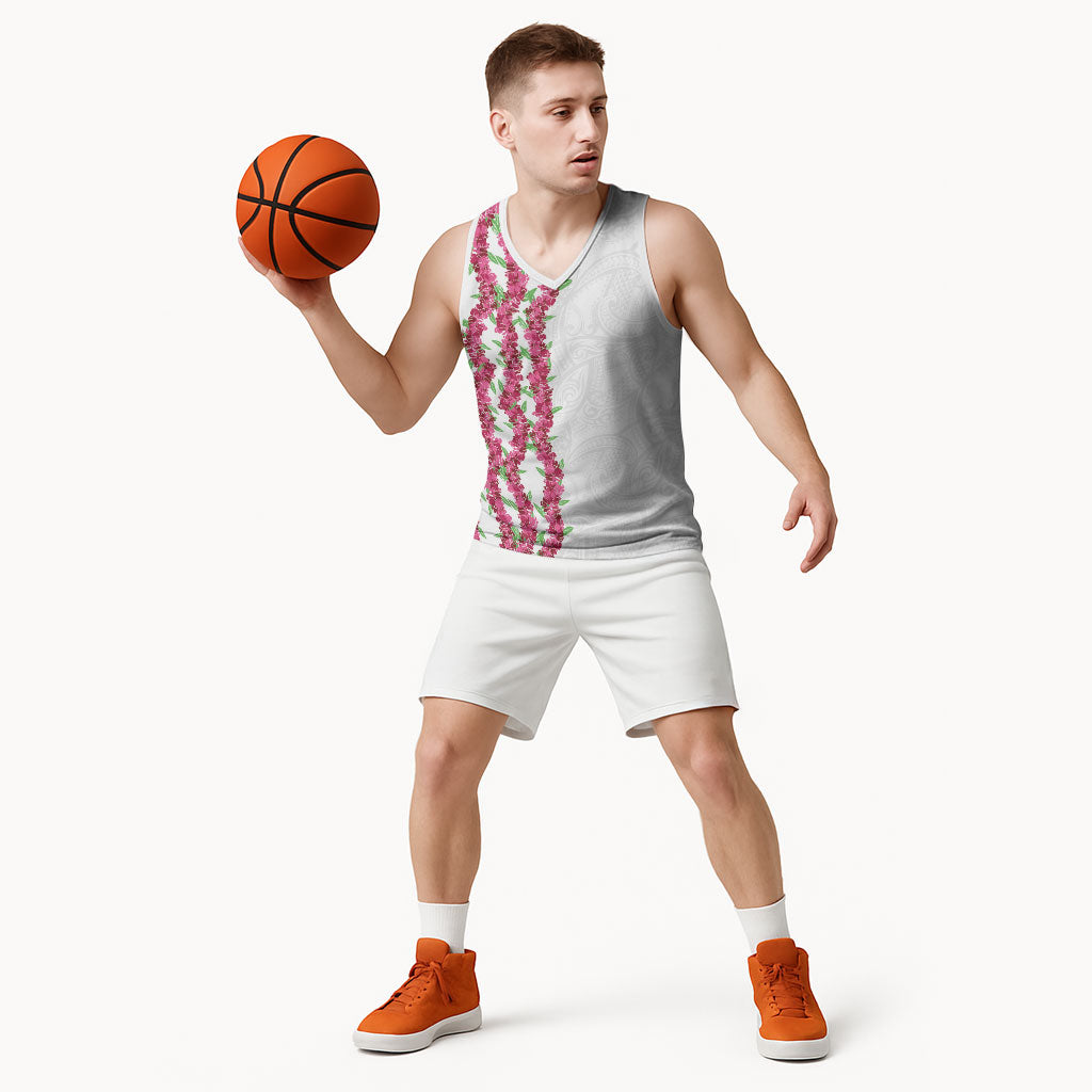 Hawaii Aalii Lei Basketball Jersey Aalii Ku Makani