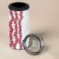 Hawaii Aalii Lei 4 in 1 Can Cooler Tumbler Aalii Ku Makani