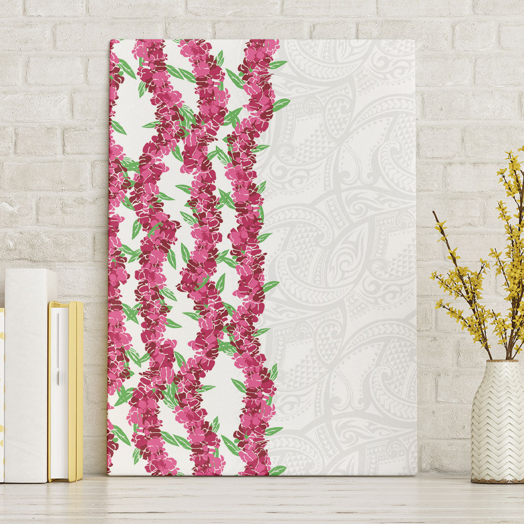 Hawaii Aalii Lei Canvas Wall Art Aalii Ku Makani
