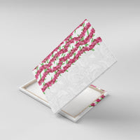 Hawaii Aalii Lei Canvas Wall Art Aalii Ku Makani