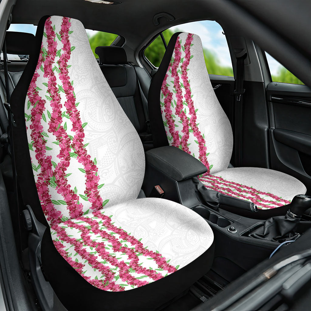 Hawaii Aalii Lei Car Seat Cover Aalii Ku Makani