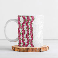 Hawaii Aalii Lei Ceramic Mug Aalii Ku Makani