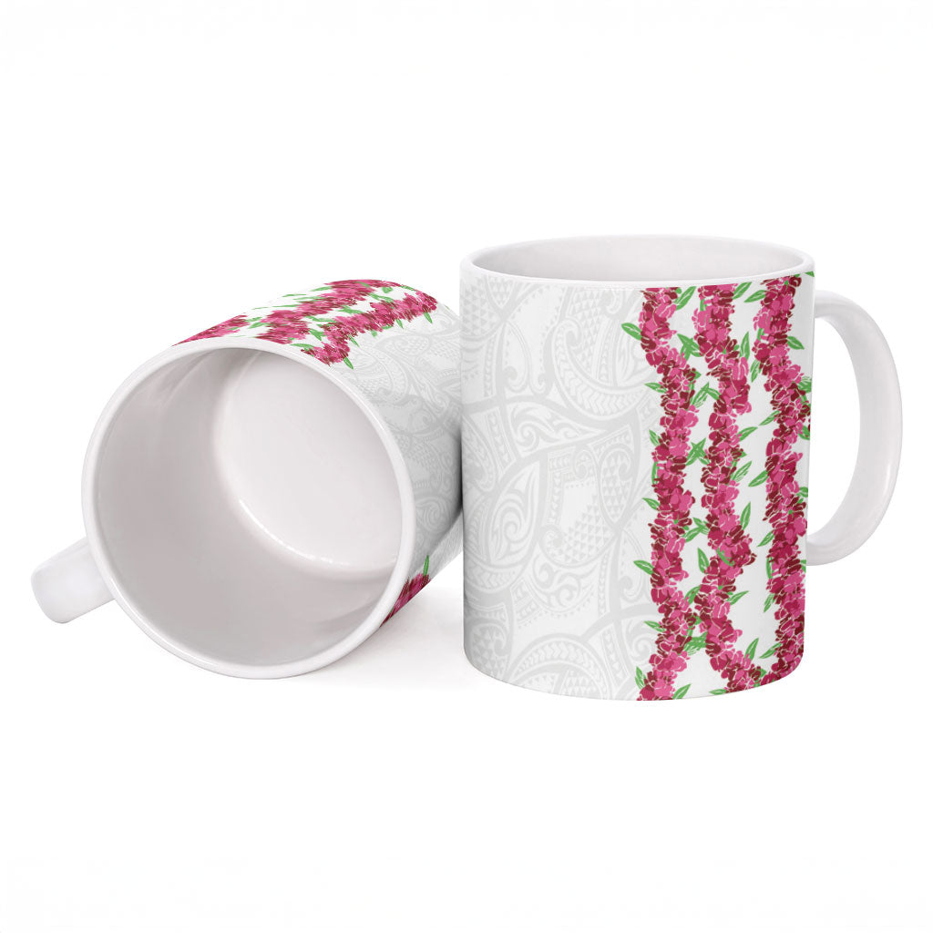 Hawaii Aalii Lei Ceramic Mug Aalii Ku Makani
