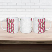 Hawaii Aalii Lei Ceramic Mug Aalii Ku Makani