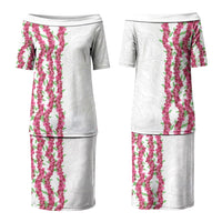 Hawaii Aalii Lei Couples Matching Puletasi and Hawaiian Shirt Aalii Ku Makani