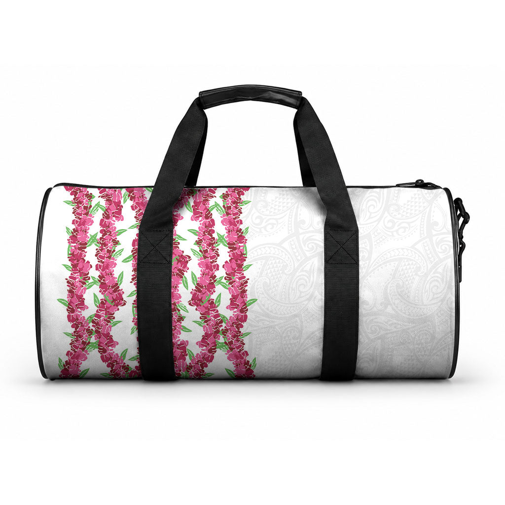 Hawaii Aalii Lei Duffle Bag Aalii Ku Makani