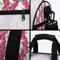 Hawaii Aalii Lei Duffle Bag Aalii Ku Makani