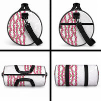 Hawaii Aalii Lei Duffle Bag Aalii Ku Makani