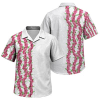 Hawaii Aalii Lei Family Matching Off The Shoulder Long Sleeve Dress and Hawaiian Shirt Aalii Ku Makani