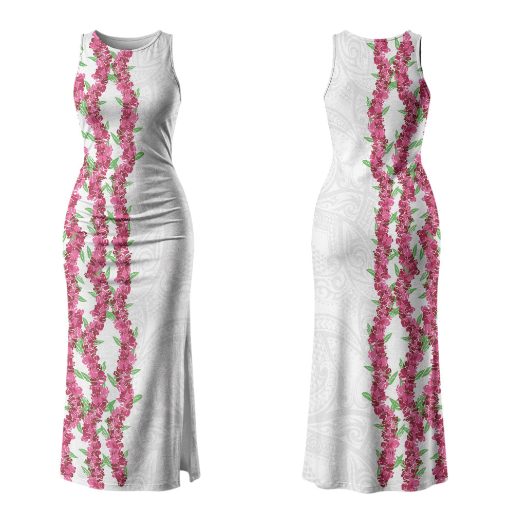 Hawaii Aalii Lei Family Matching Tank Maxi Dress and Hawaiian Shirt Aalii Ku Makani
