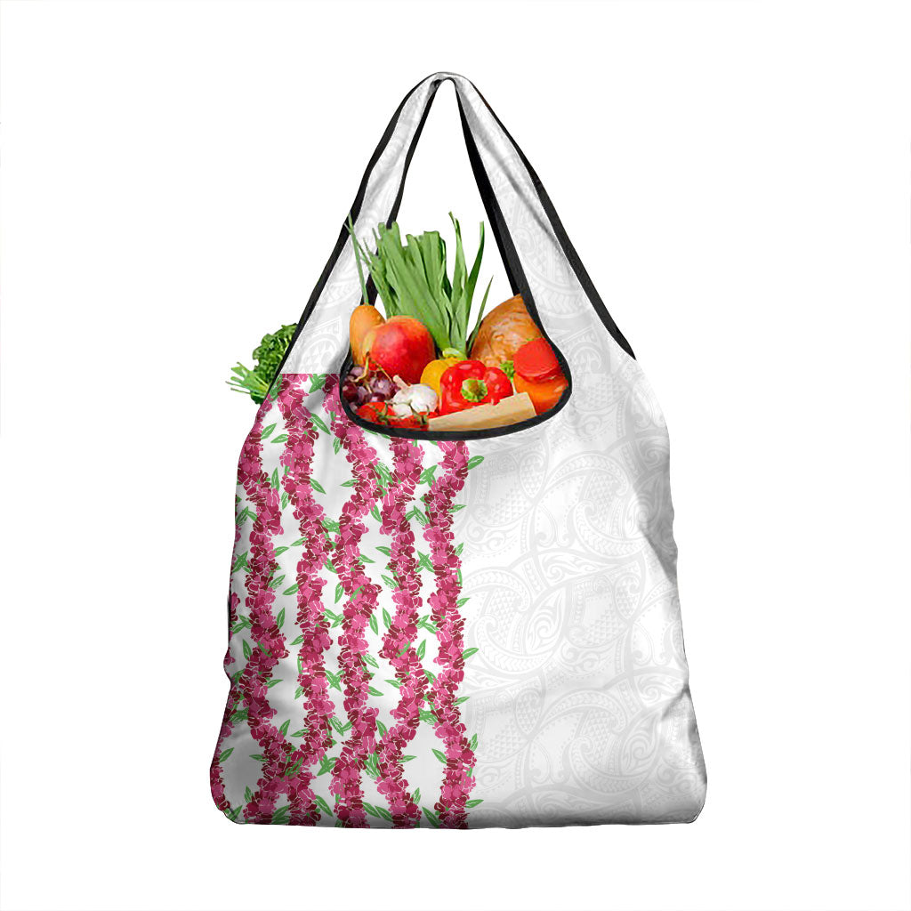 Hawaii Aalii Lei Grocery Bag Aalii Ku Makani