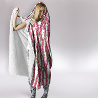 Hawaii Aalii Lei Hooded Blanket Aalii Ku Makani