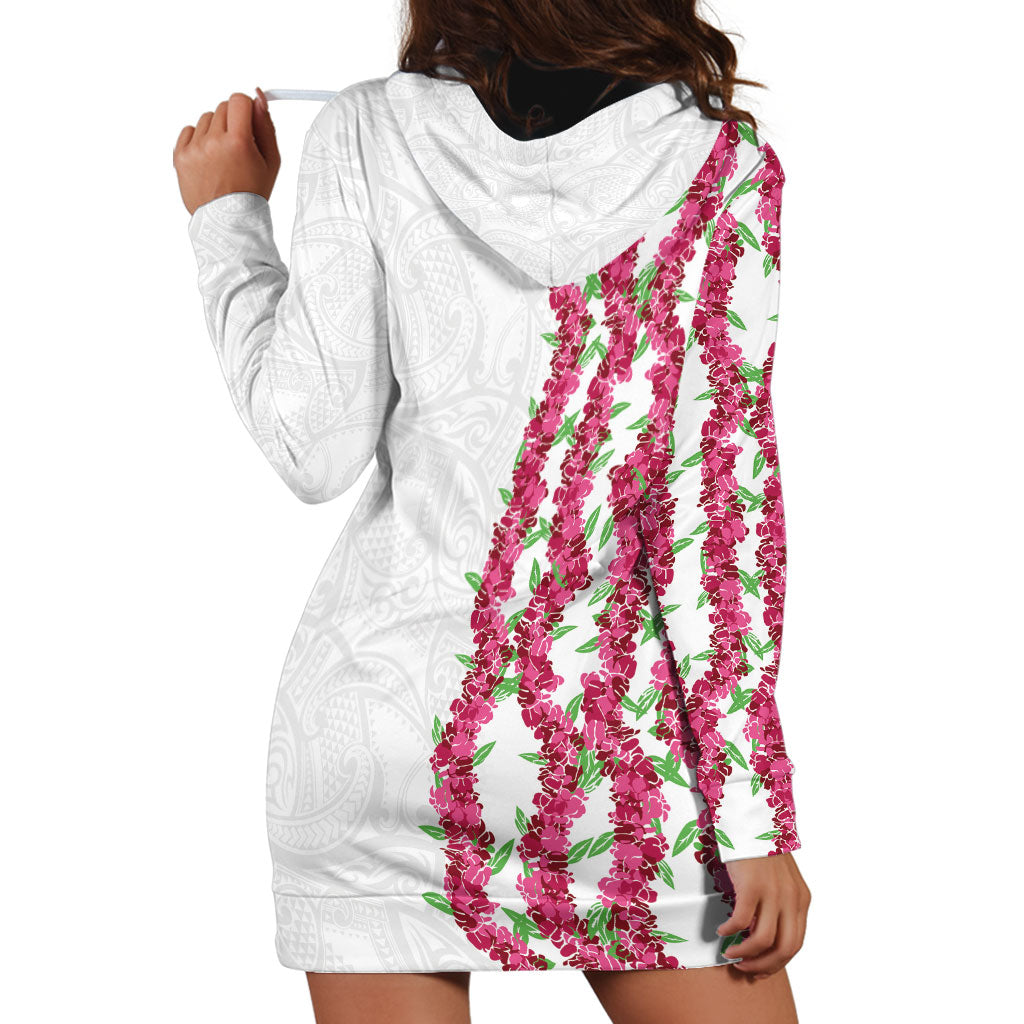Hawaii Aalii Lei Hoodie Dress Aalii Ku Makani