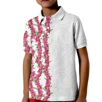 Hawaii Aalii Lei Kid Polo Shirt Aalii Ku Makani