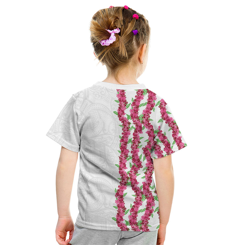 Hawaii Aalii Lei Kid T Shirt Aalii Ku Makani