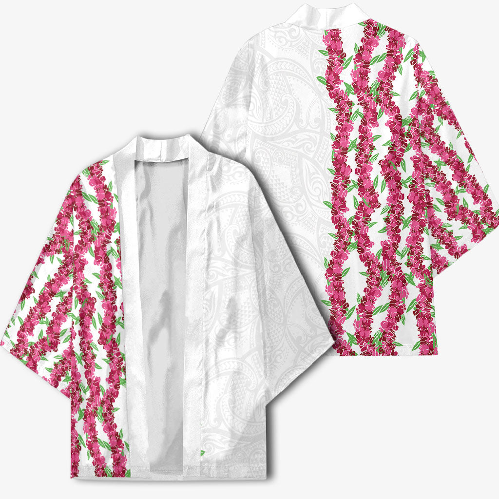 Hawaii Aalii Lei Kimono Aalii Ku Makani