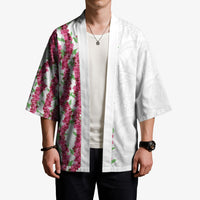 Hawaii Aalii Lei Kimono Aalii Ku Makani