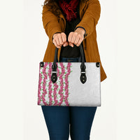 Hawaii Aalii Lei Leather Bag Aalii Ku Makani